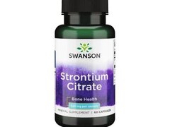 Strontium Citrate Bone Maker 340 mg 60 Capsule, Swanson